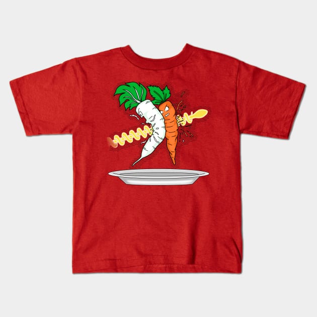 Makanko-salad!!! Kids T-Shirt by Fra_Stiller